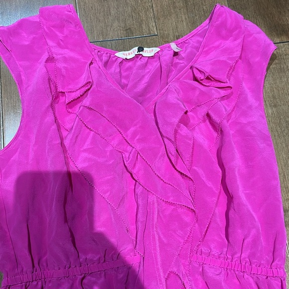 Rebecca Taylor silk dress sz S - Picture 2 of 4
